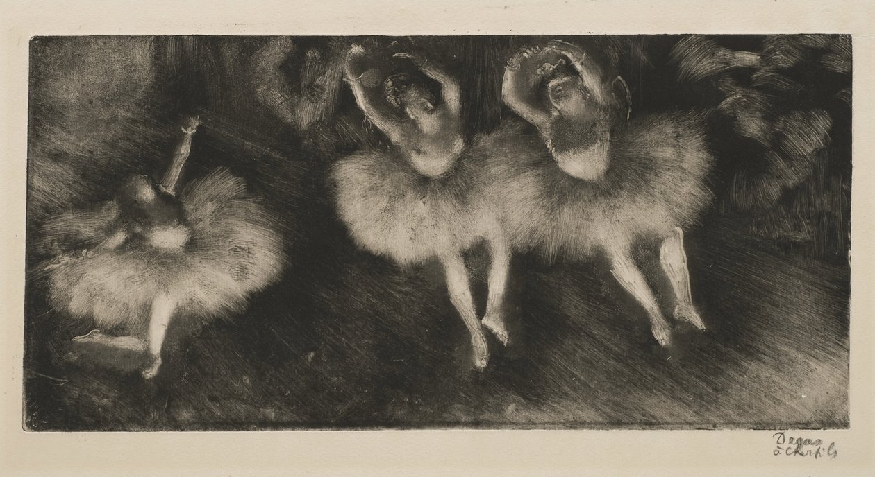 Három balett-táncos, 1878 körül alkotó: Edgar Degas