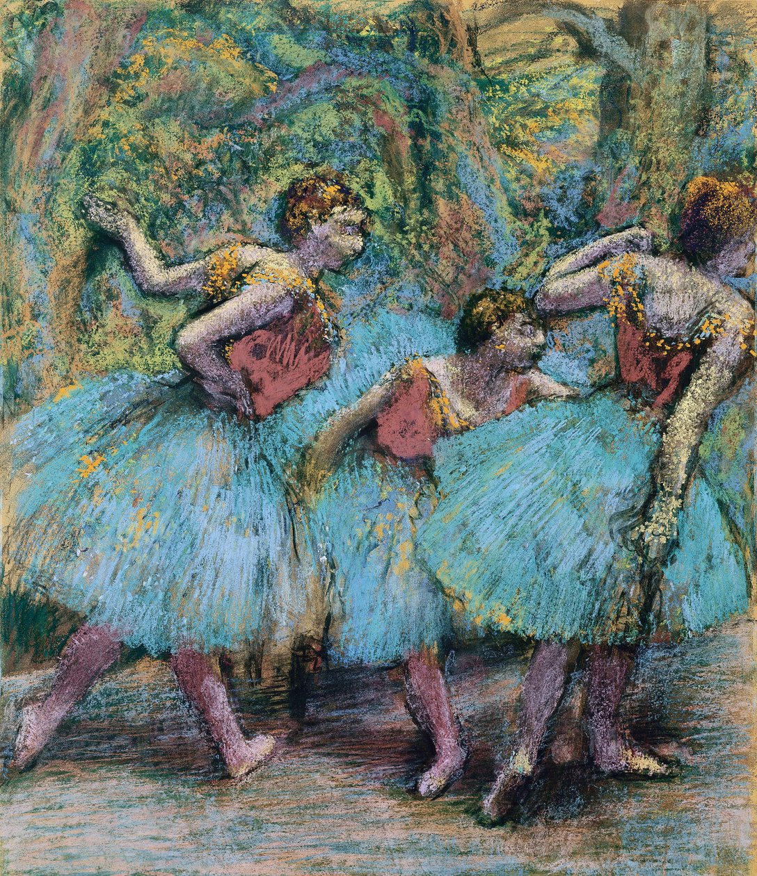 Három táncos Három táncos, c. 1903 alkotó: Edgar Degas