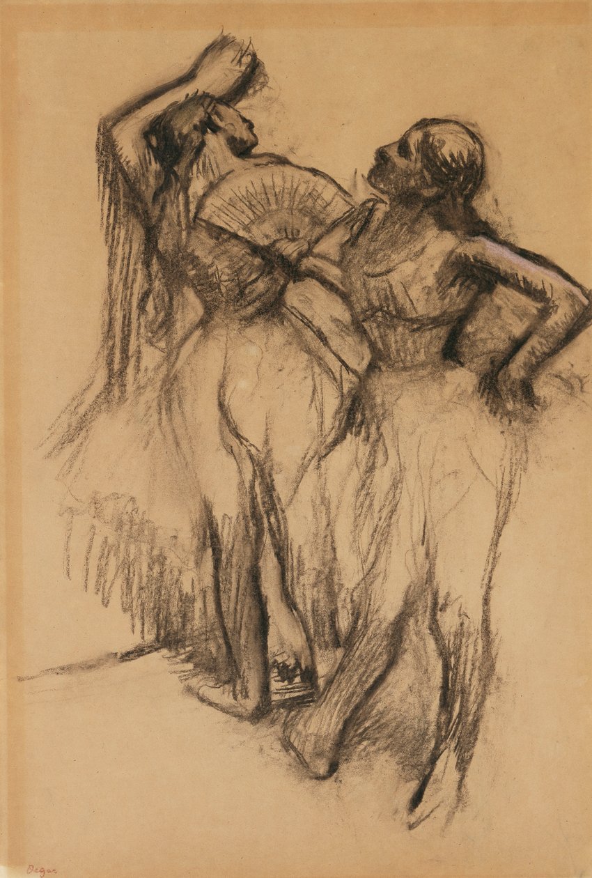 Két táncos, 1888 alkotó: Edgar Degas