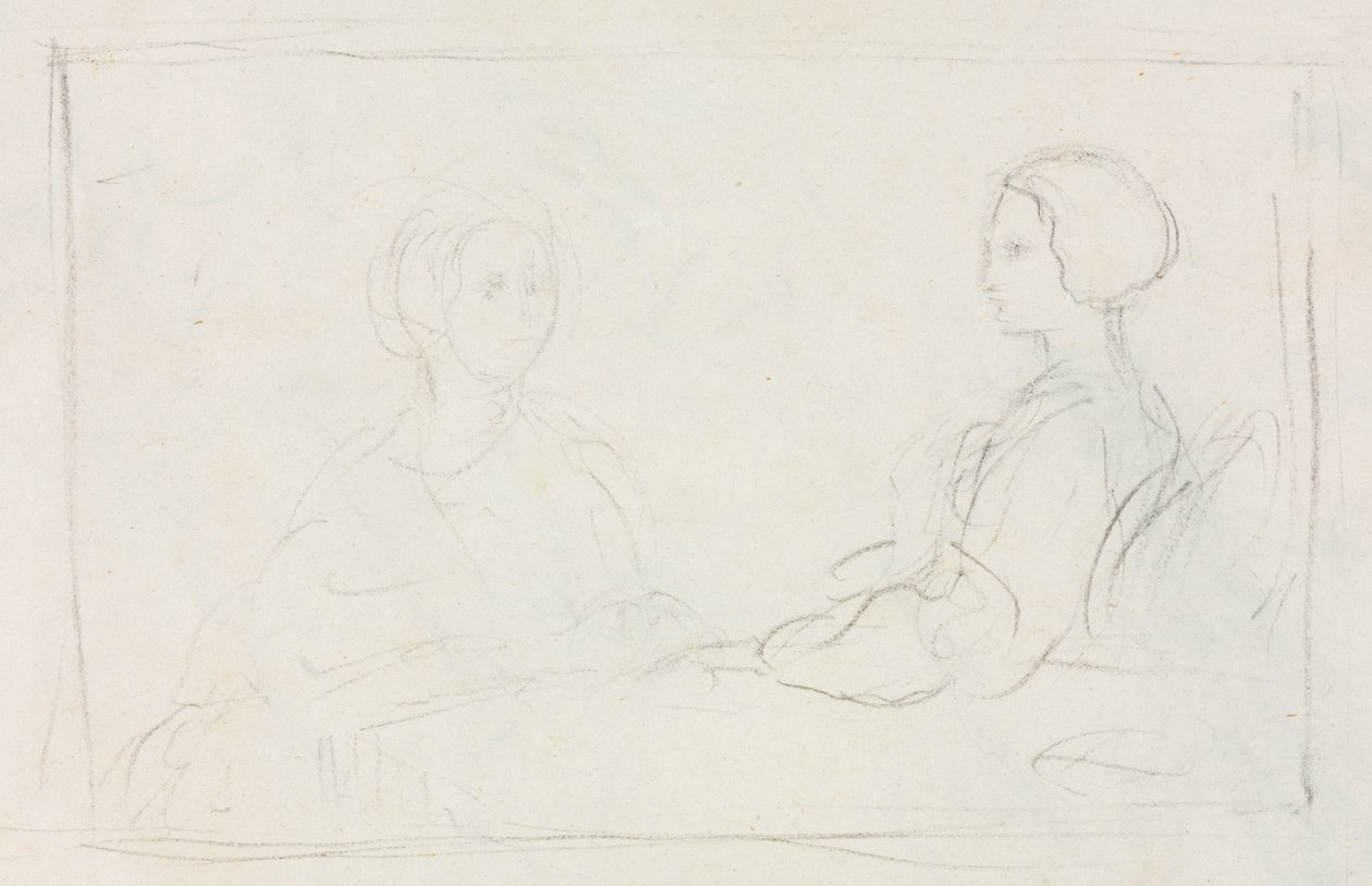 Két ülő nő (fordítva) alkotó: Edgar Degas