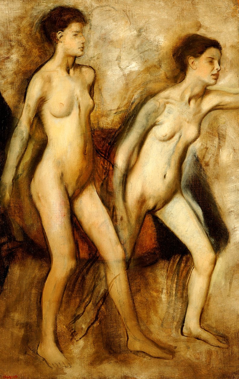 Fiatal spártai lányok provokálják a fiúkat alkotó: Edgar Degas