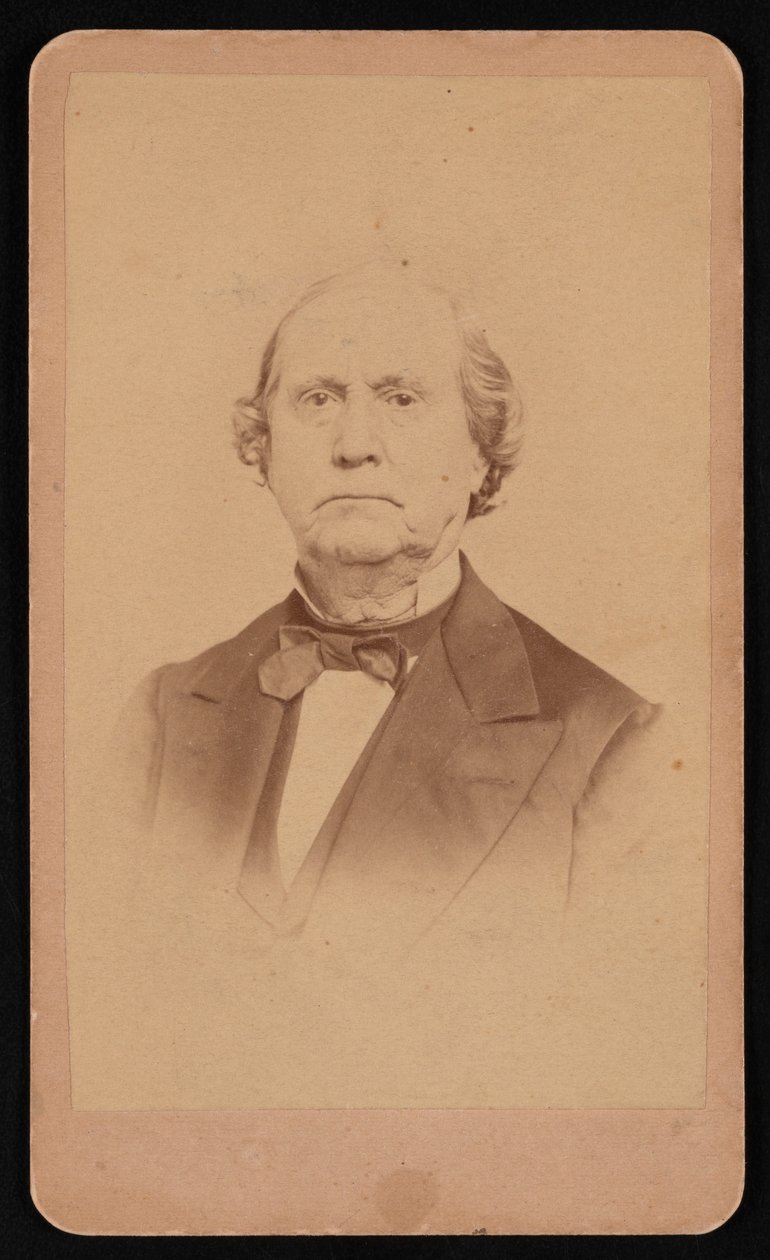 Ezra Bartlett francia portréja 1810-1880, 1880 előtt. alkotó: Edgar J Pullman