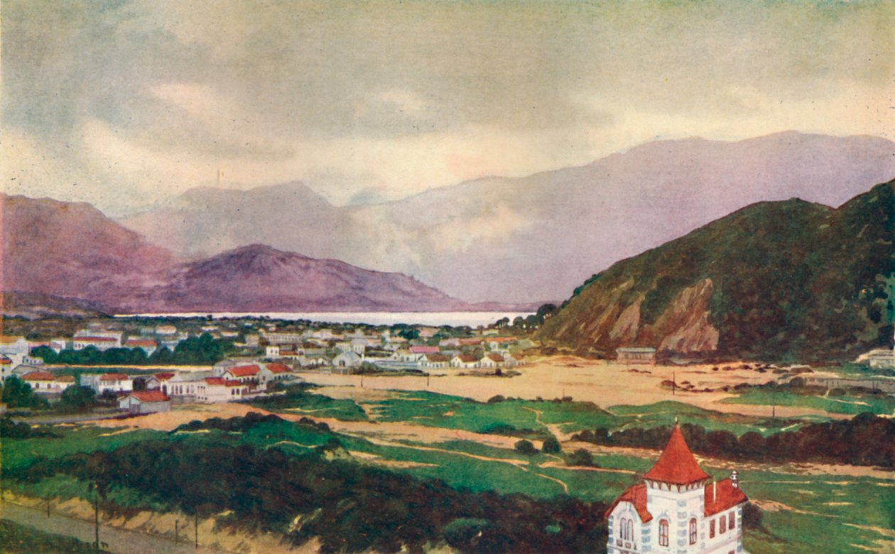Rio de Janeiro déli elővárosa – Ipanema, 1914 alkotó: Edgar L. Pattison