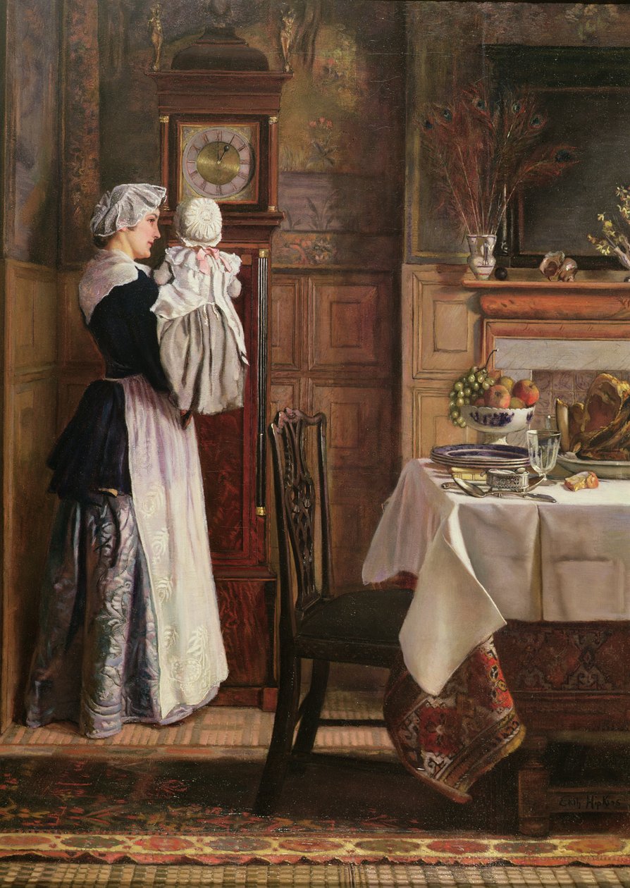 Hickory, Dickory, Dock alkotó: Edith Hopkins
