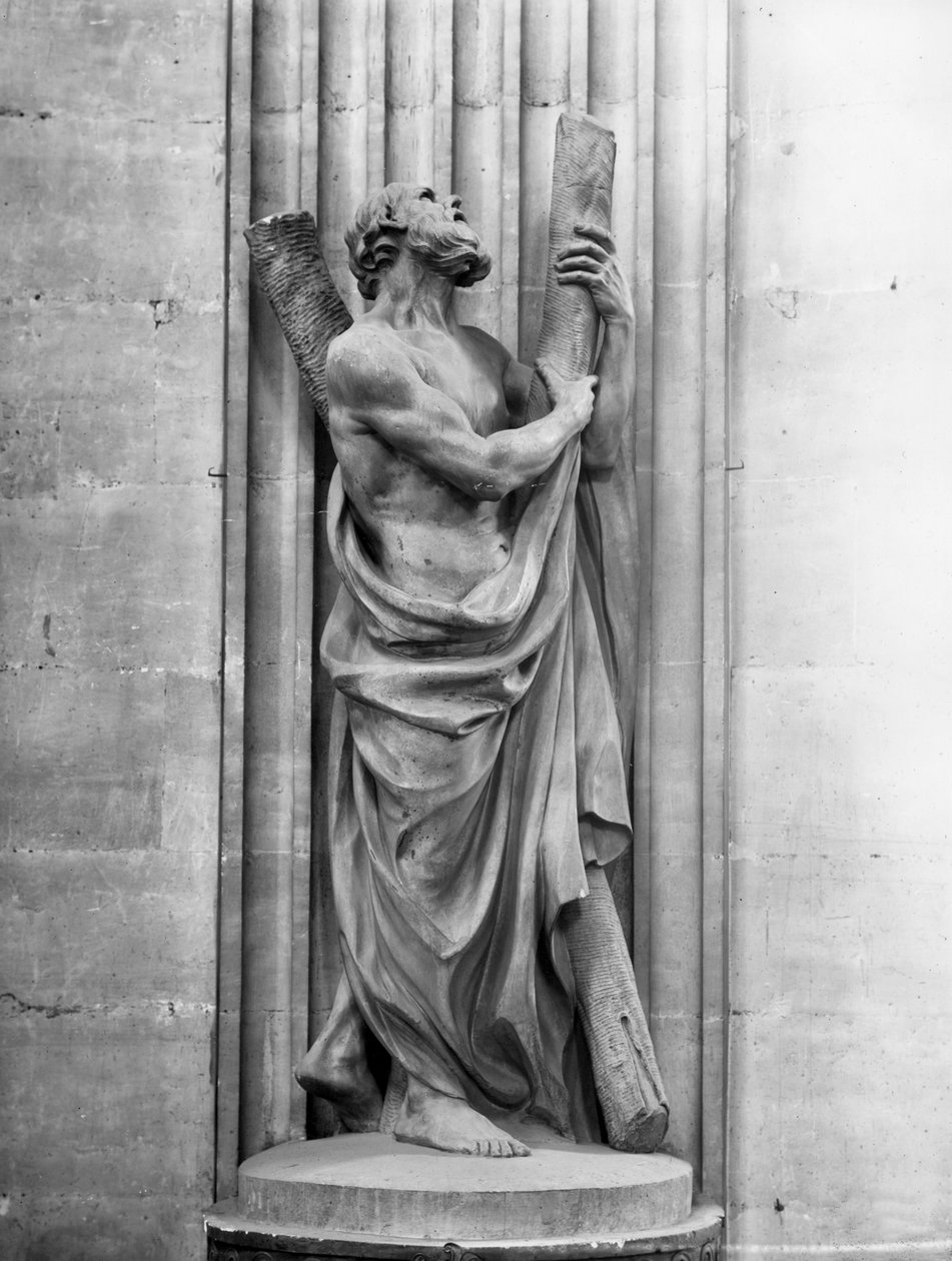 Szent András alkotó: Edmé Bouchardon