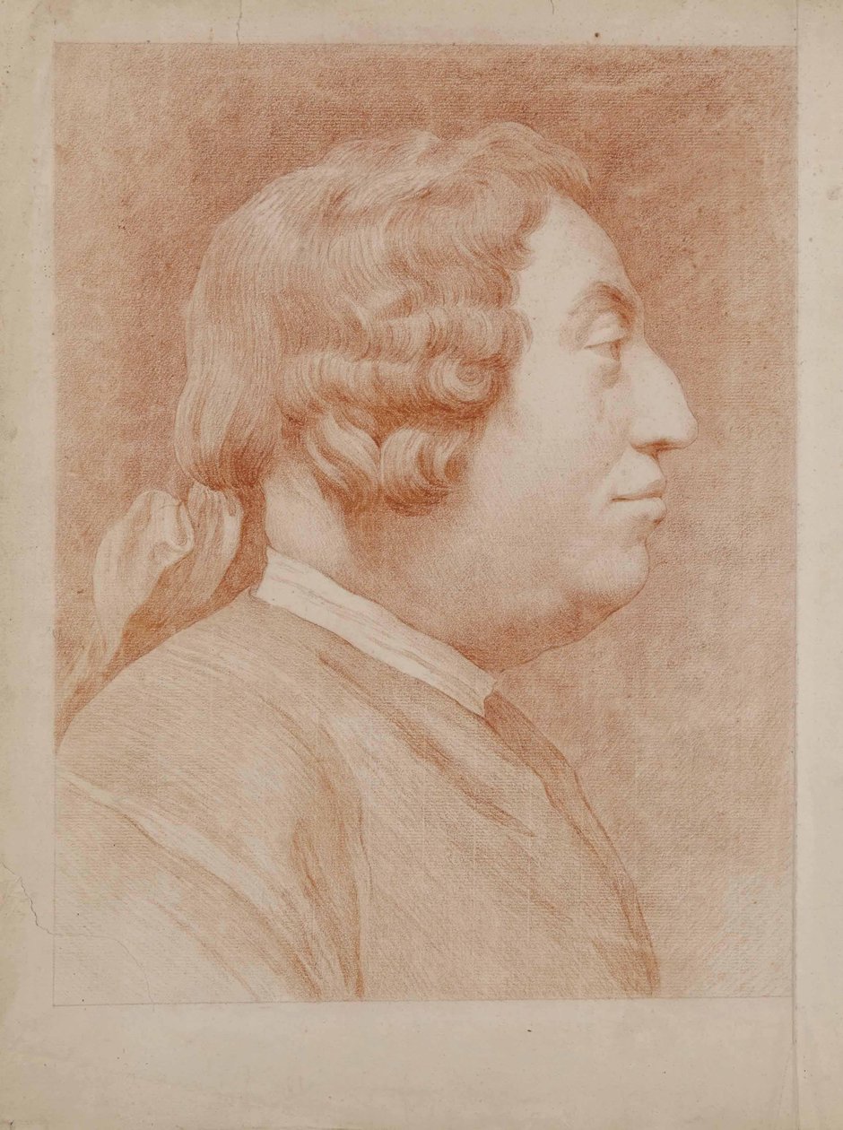 Önarckép. alkotó: Edmé Bouchardon