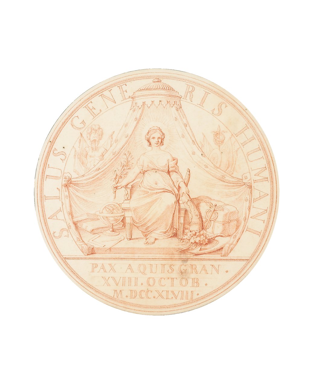 Az aix-la-chapelle-i béke, 1748 alkotó: Edmé Bouchardon
