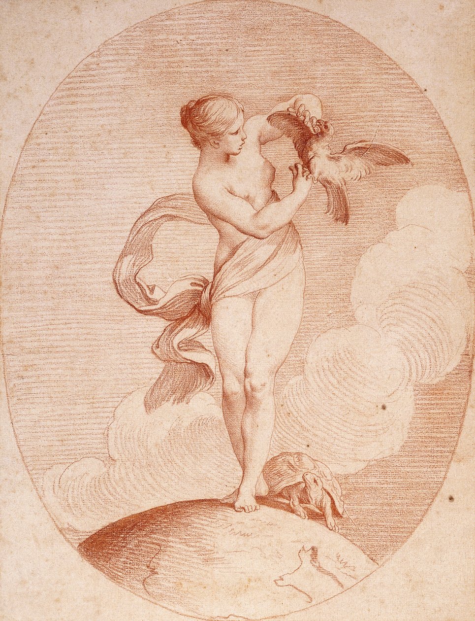Az érintésérzék, alkotó: Edmé Bouchardon