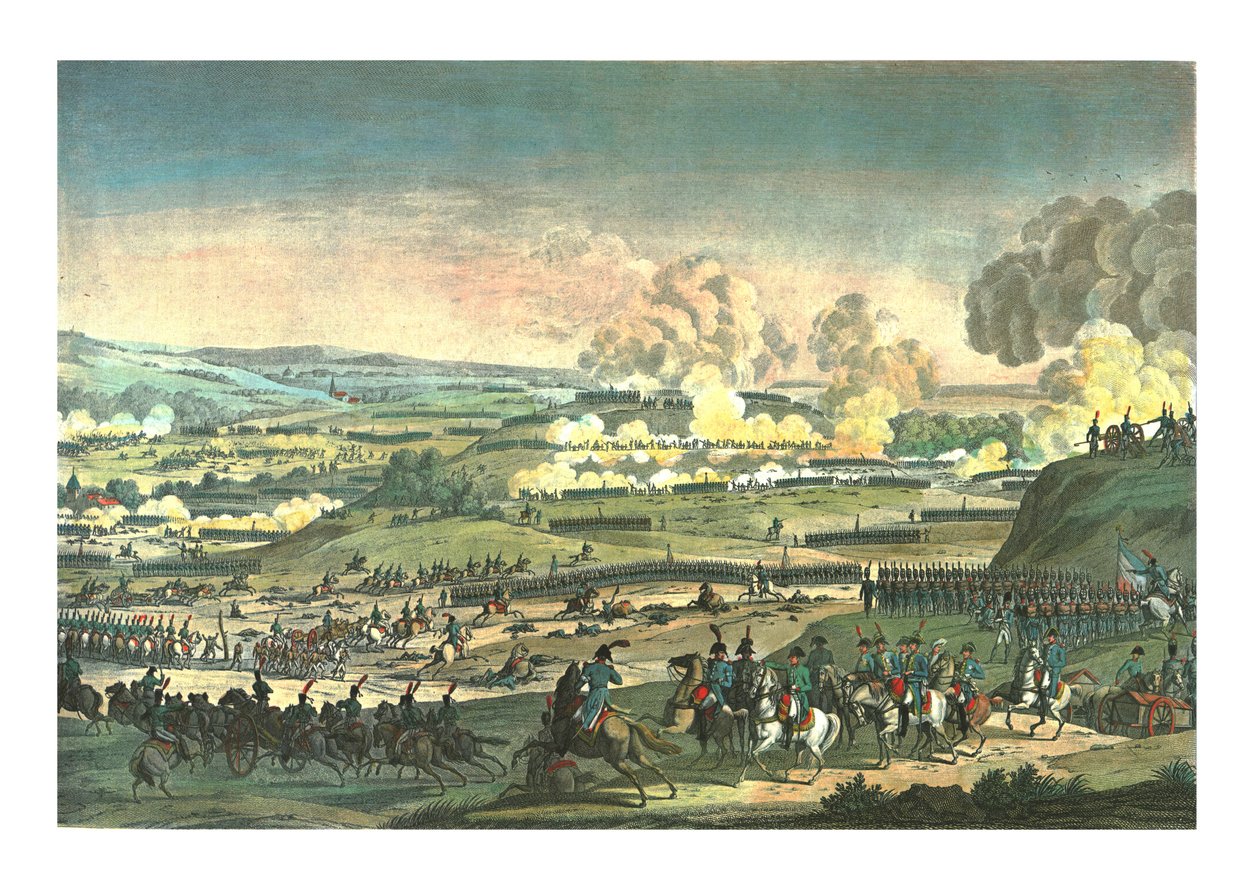 Csata Jéna mellett, 1806. október 14., 1850 alkotó: Edme Bovinet