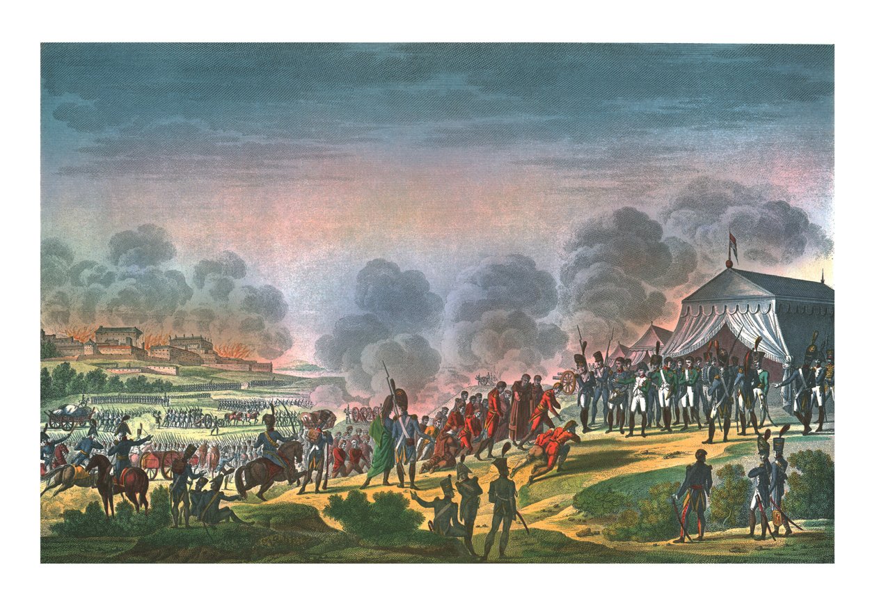 Madridi bombázás, 1808. december 4., 1850. alkotó: Edme Bovinet