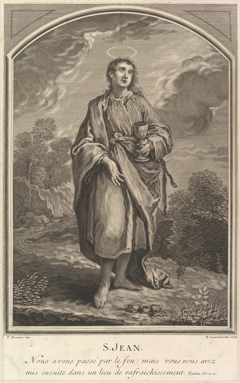 Szent János, 1726. alkotó: Edme Jeaurat