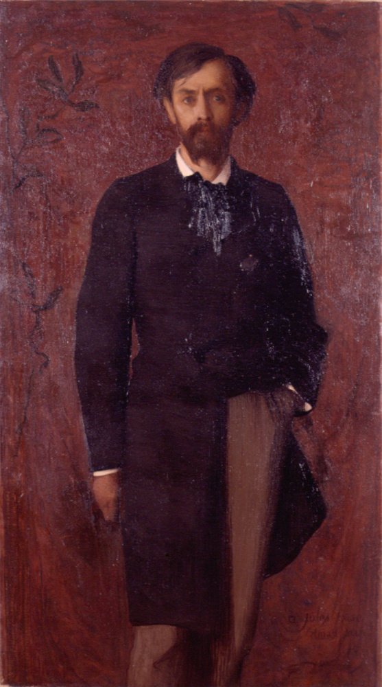 Jules Case portréja alkotó: Edmond Aman Jean