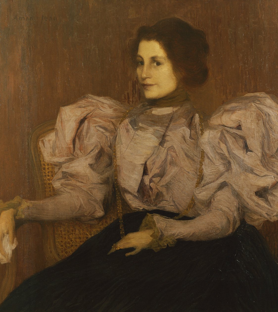 Madame Besnard portréja, 1896 körül (olaj, vászon) alkotó: Edmond François Aman Jean