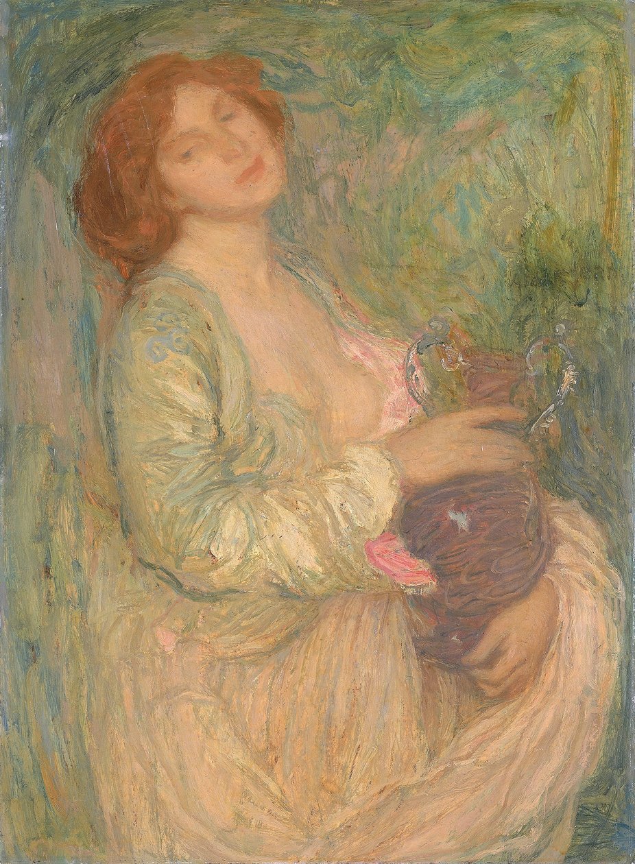 Nő vázával alkotó: Edmond François Aman Jean