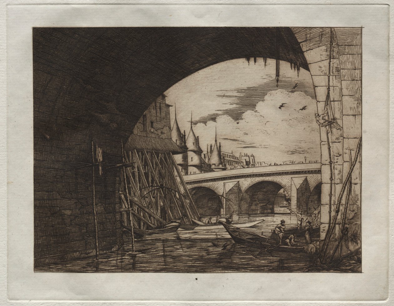 Arch du Pont Notre Dame alkotó: Edmond Gosselin