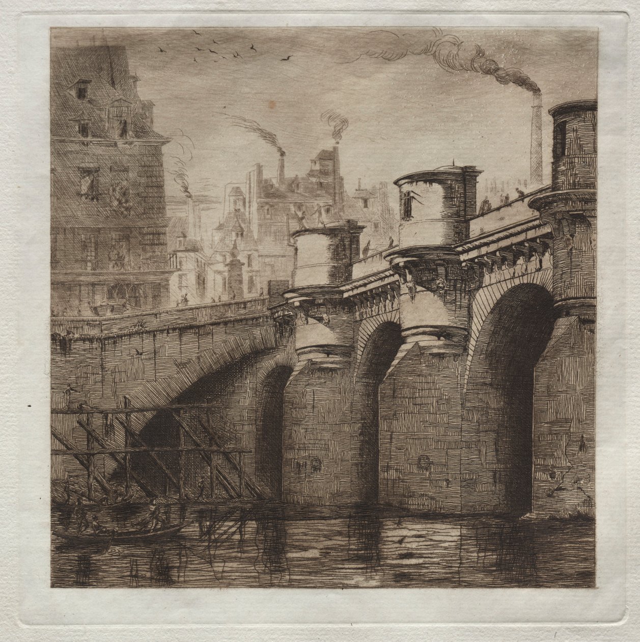 Le Pont Neuf alkotó: Edmond Gosselin