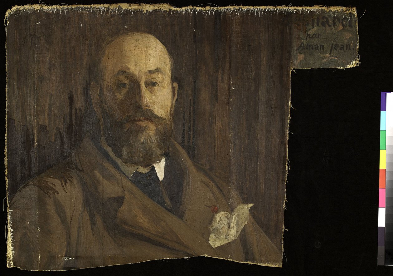 Paul Albert Besnard portréja (töredék), 1896 körül (olaj) alkotó: Edmond Jean