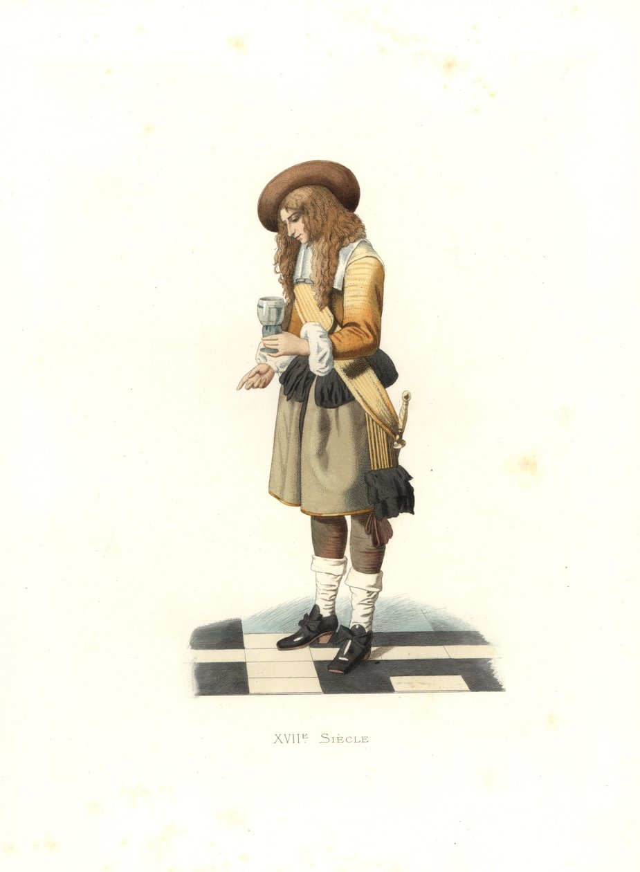 Holland úriember alkotó: Edmond Lechevallier Chevignard