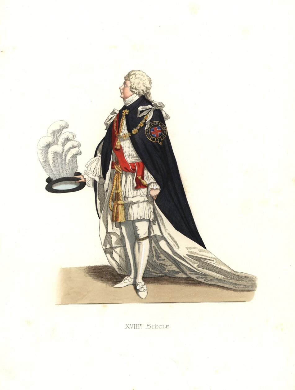 George Frederic Auguste, walesi herceg, Anglia alkotó: Edmond Lechevallier Chevignard