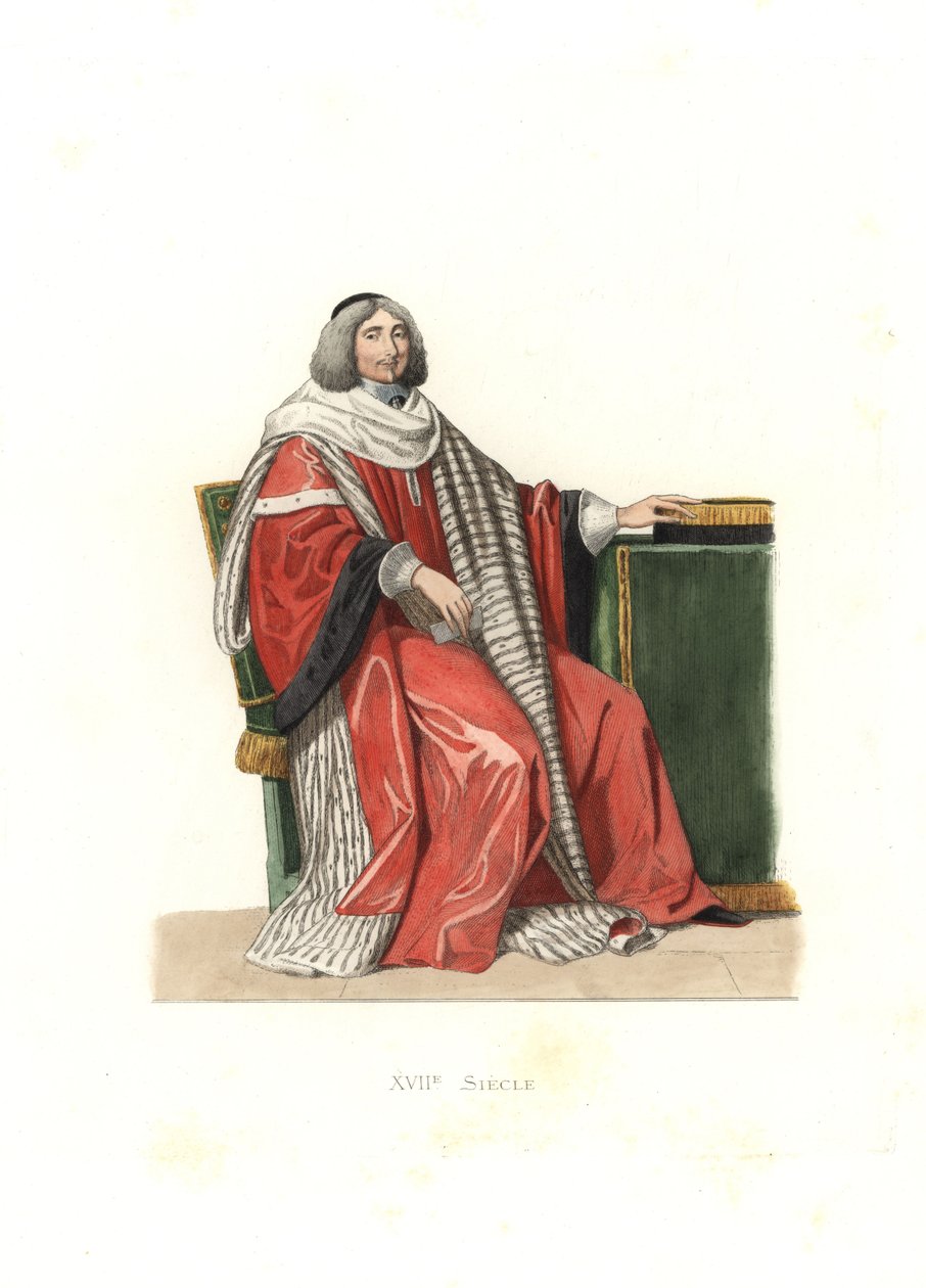 Jean-Antoine de Mesmes, Irval ura, Avaux grófja, Philippe de Champaigne festményéről alkotó: Edmond Lechevallier Chevignard