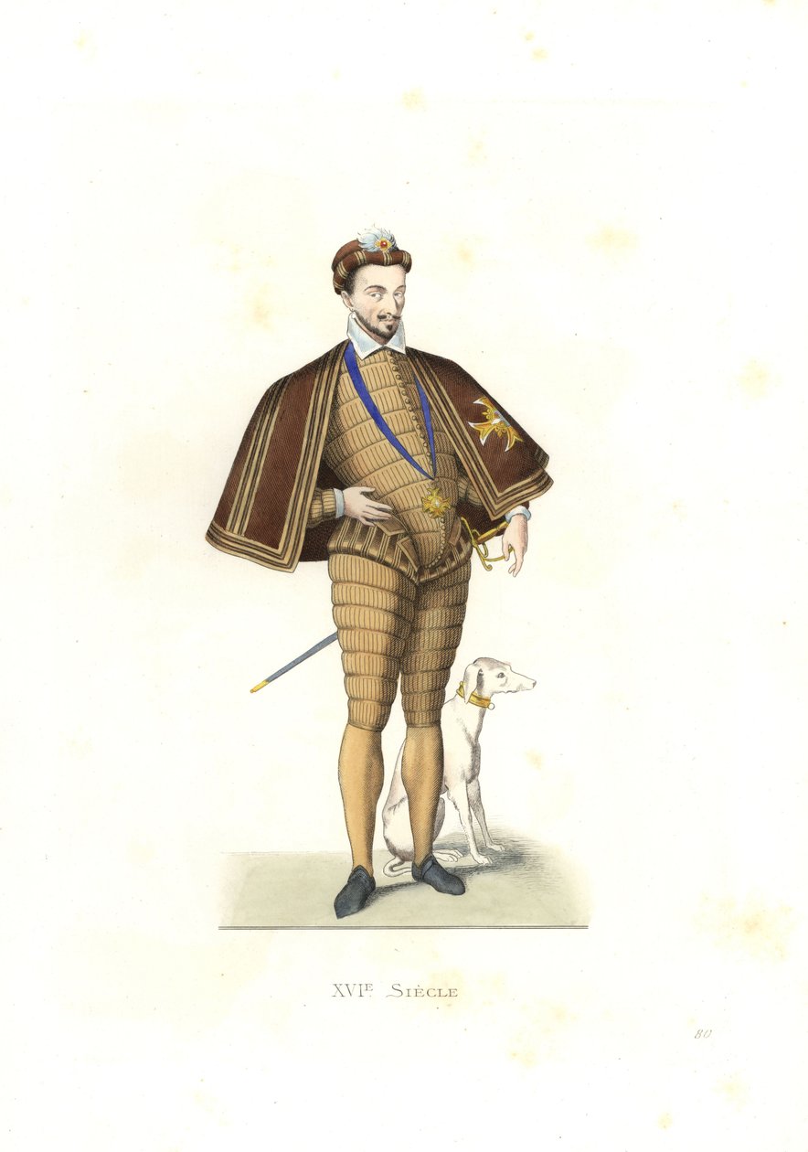 Henrik francia király alkotó: Edmond Lechevallier Chevignard