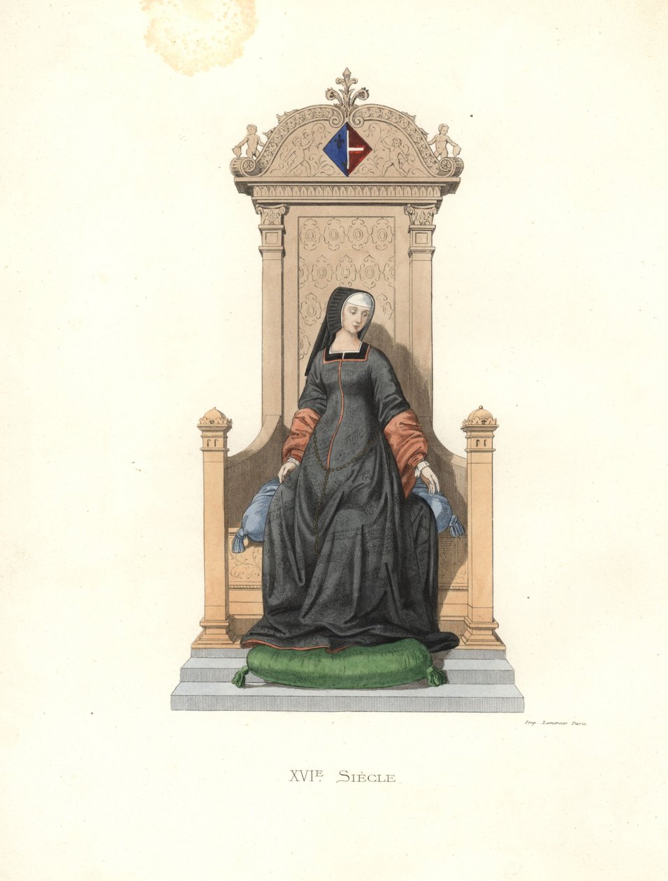 Savoyai Louise, Savoyai Louise (1476 | 1531) alkotó: Edmond Lechevallier Chevignard