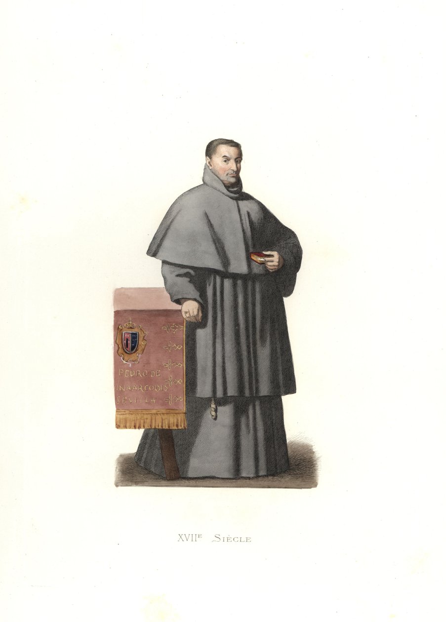 Urbinai Péter, sevillai érsek, Spanyolország alkotó: Edmond Lechevallier Chevignard