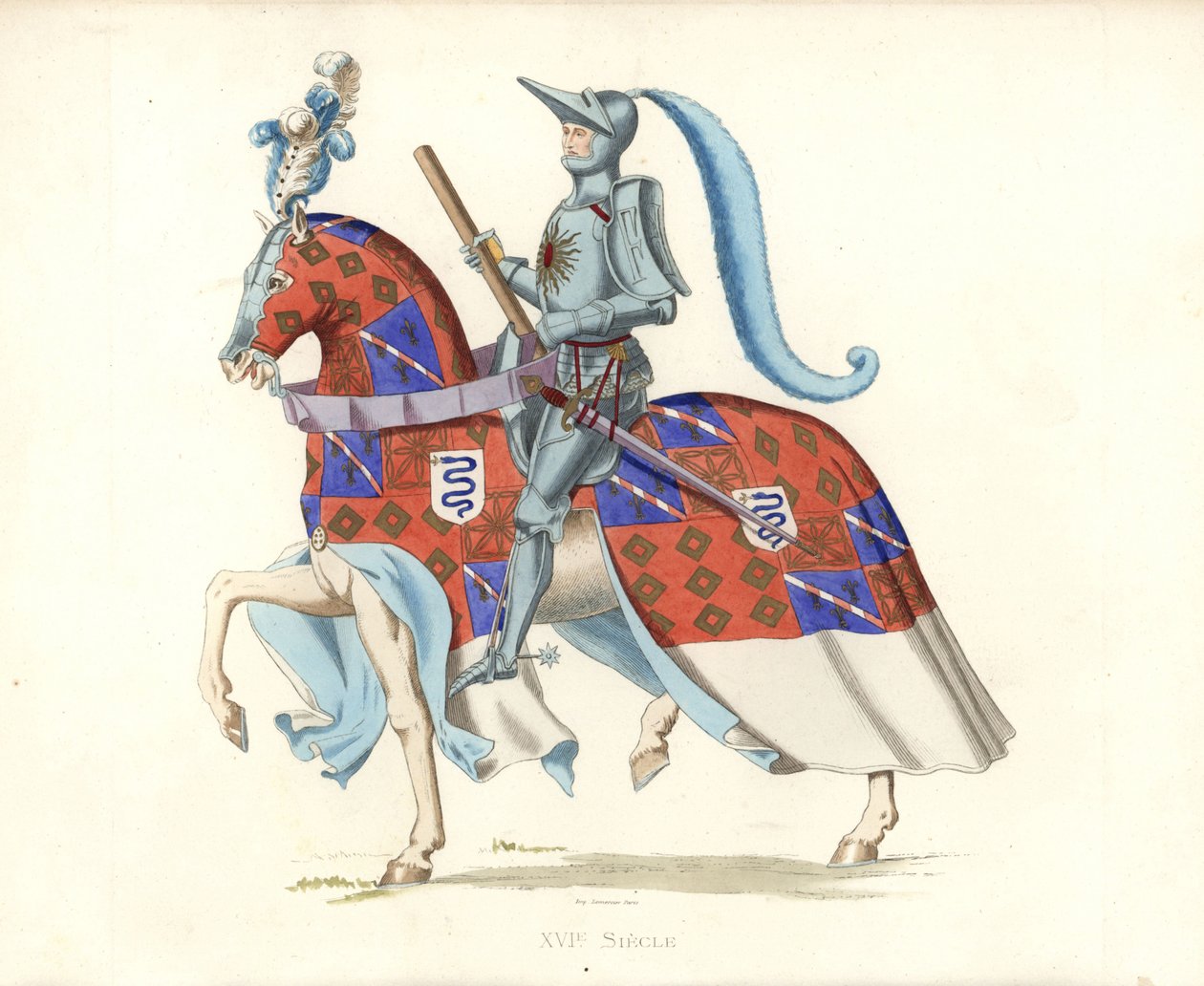 Pierre, Rohan vikomtja (1451-1513) (illusztráció) alkotó: Edmond Lechevallier Chevignard