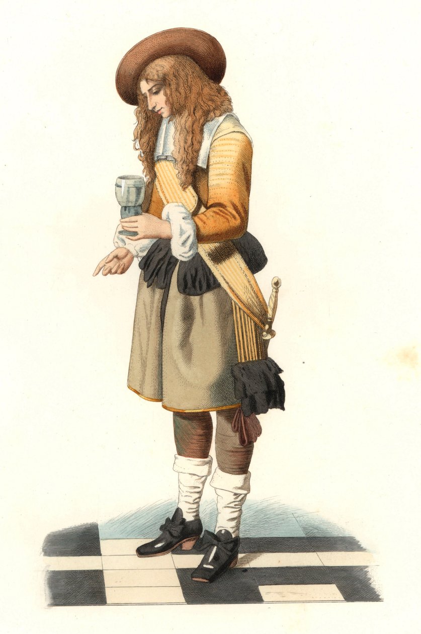 Holland úriember alkotó: Edmond Lechevallier Chevignard
