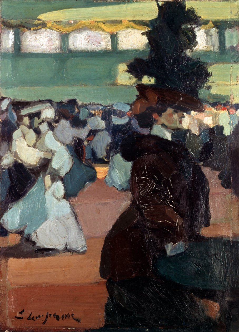 Egy bálon, 1905. alkotó: Edmond Lempereur