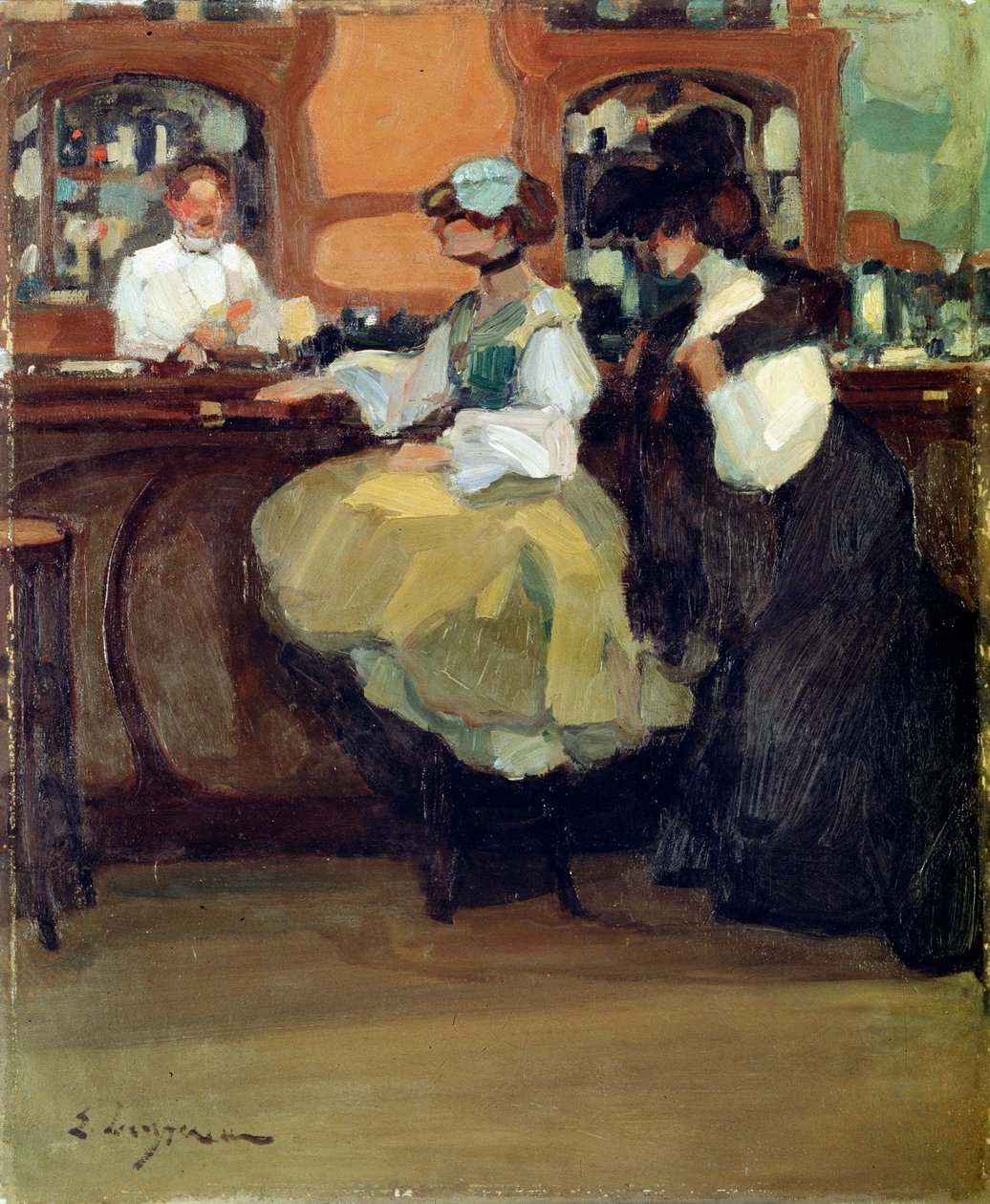 Tabarin bár, 1905. alkotó: Edmond Lempereur