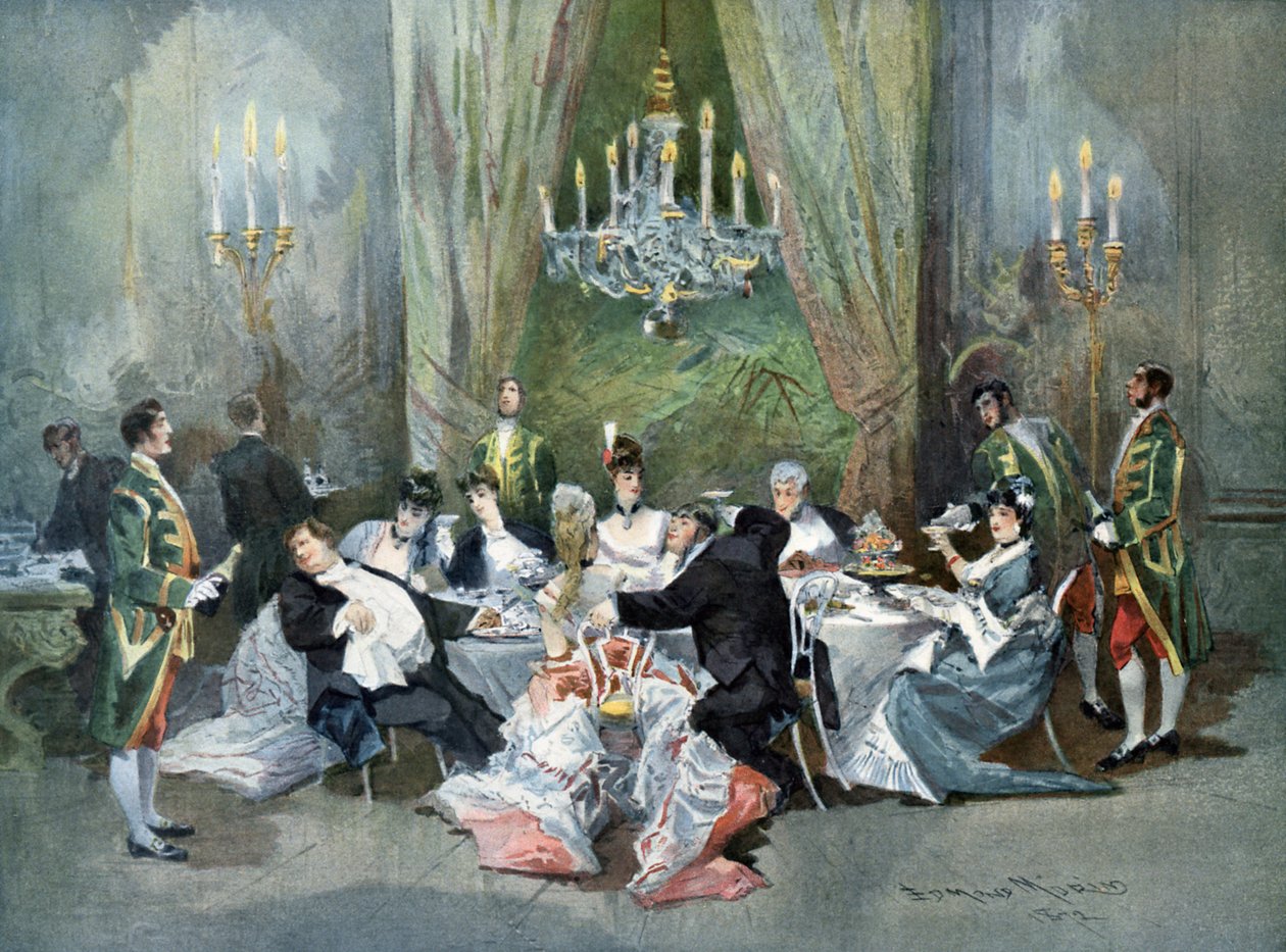 Le Reveillon - vaudeville-darab, amelyet Henry Meilhac és Ludovic Halevy írt alkotó: Edmond Morin