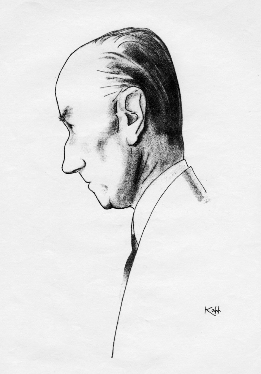 Sir Samuel Hoare, brit államférfi, 1935. alkotó: Edmond Xavier Kapp
