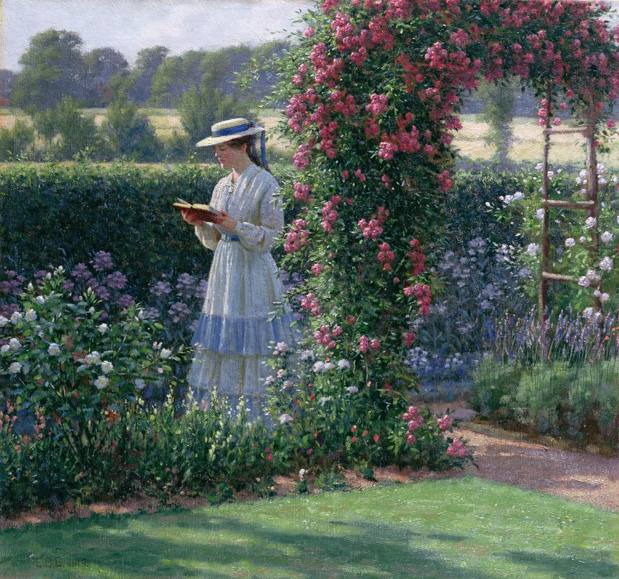 Édes magány, 1919 alkotó: Edmund Blair Leighton