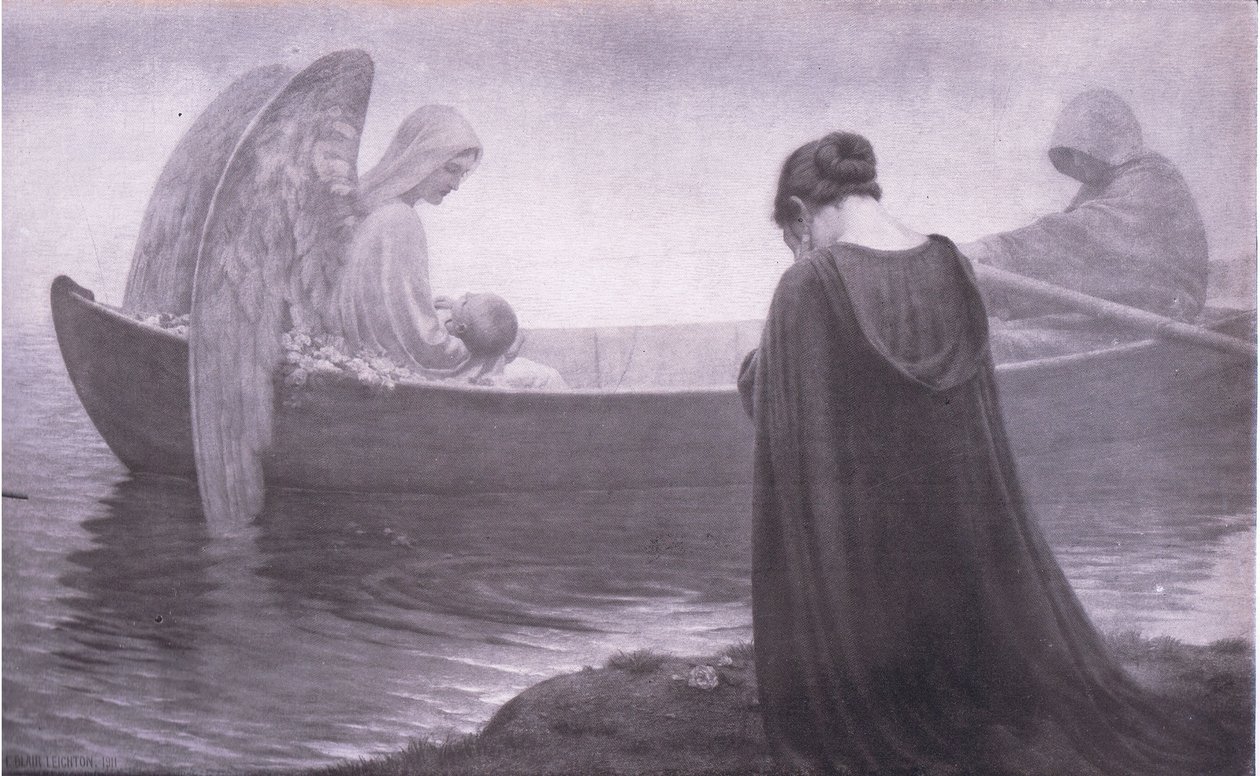 Az ismeretlen földre, Bibbys Annual, 1916-1917 alkotó: Edmund Blair after Leighton