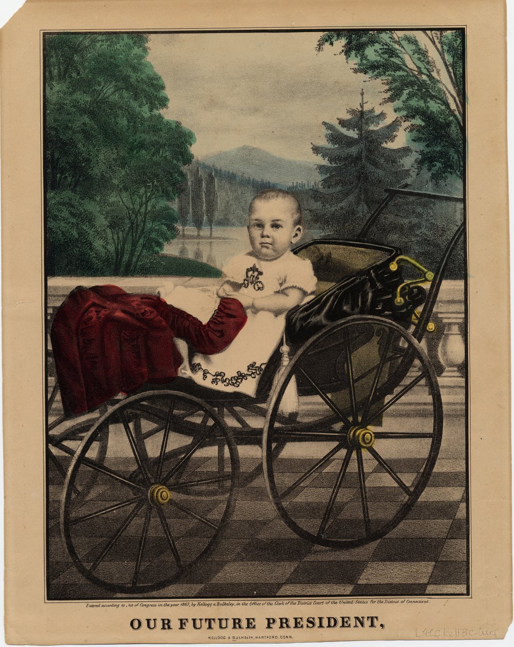 Jövendő elnökünk, 1867 alkotó: Edmund Burke Kellogg