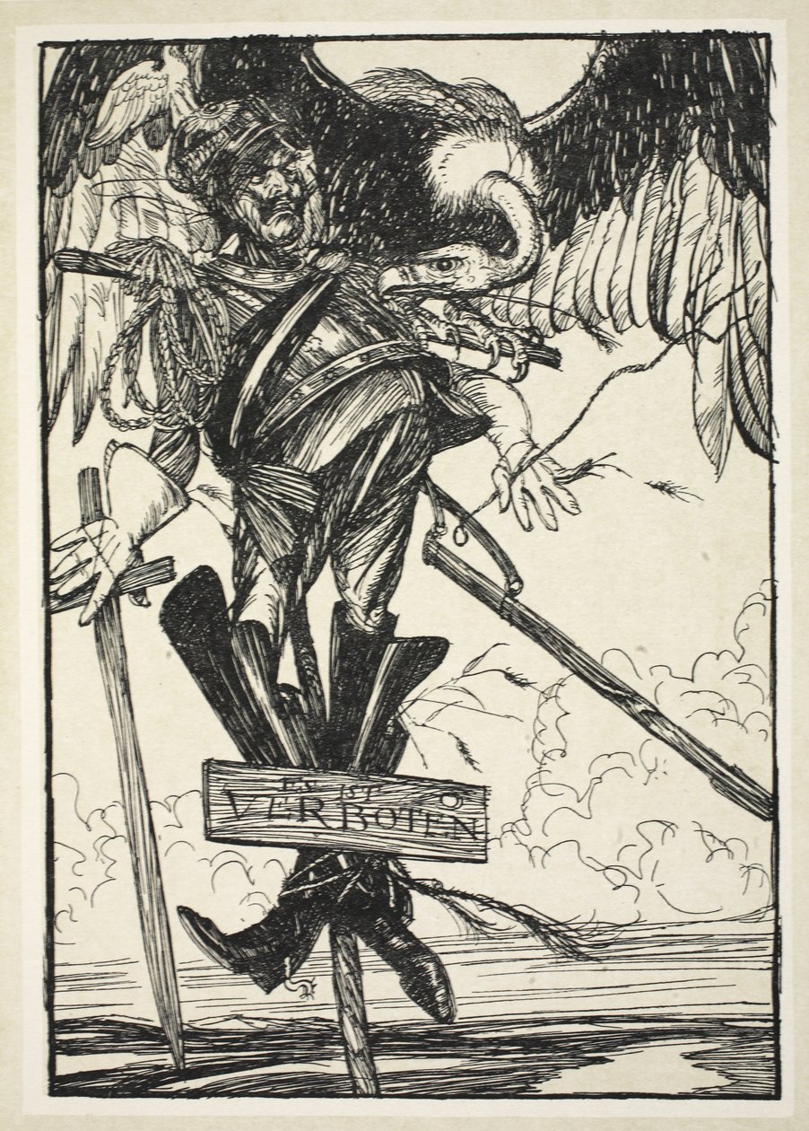 Die Wacht am Rhein, illusztráció a Kaiser