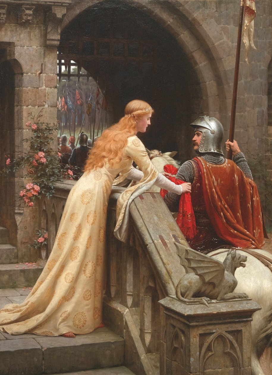 Angol: Godspeed alkotó: Edmund Leighton