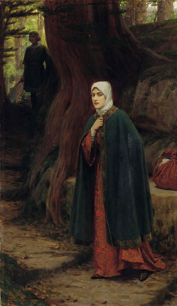 Forest Tryst alkotó: Edmund Leighton