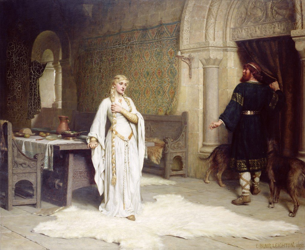 Lady Godiva alkotó: Edmund Leighton