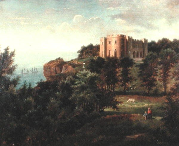 Pennsylvania kastély, Portland-sziget, Dorset alkotó: Edmund Birckhead Bensell