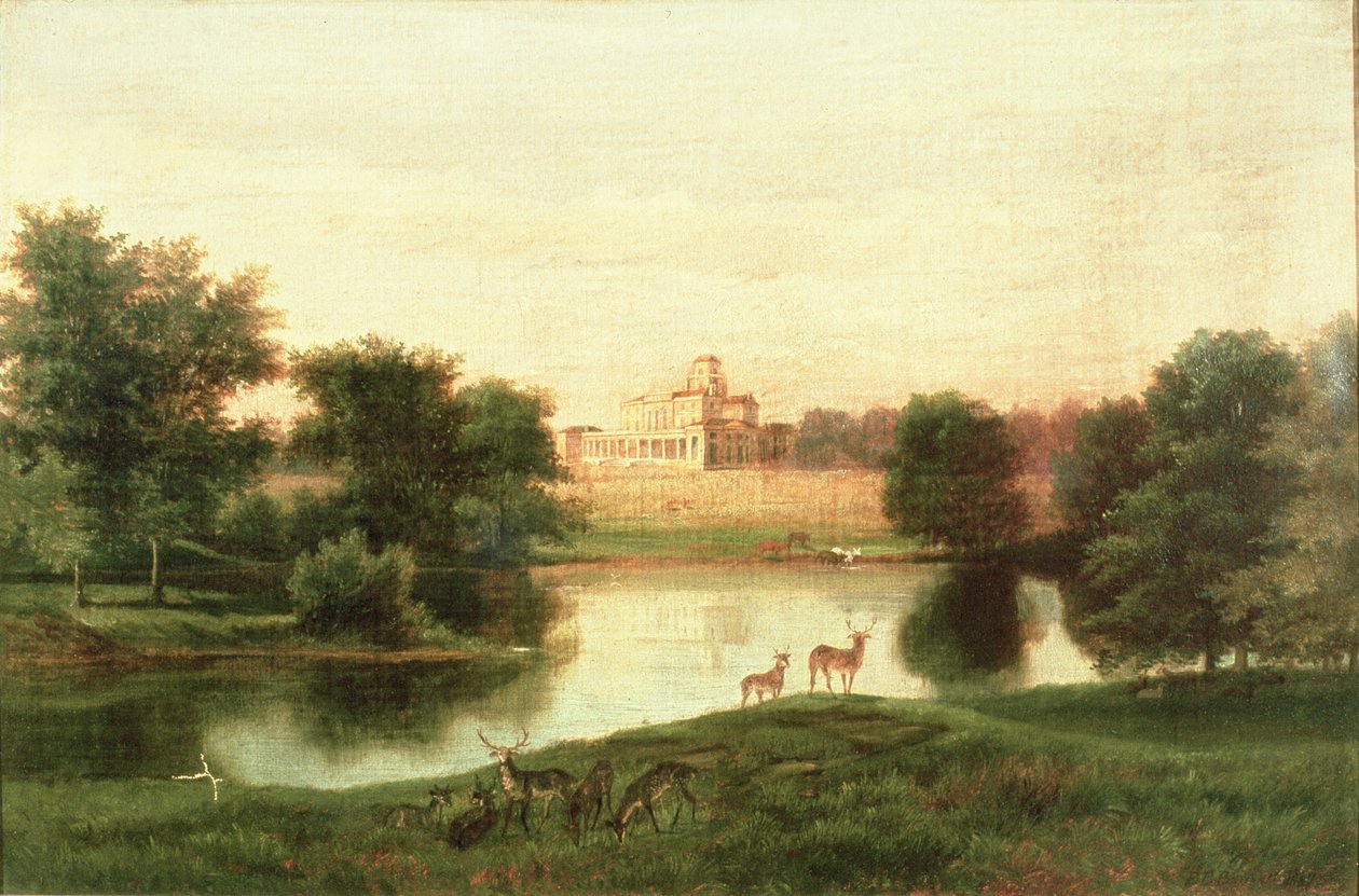 Stoke Park, 1867 alkotó: Edmund Birckhead Bensell