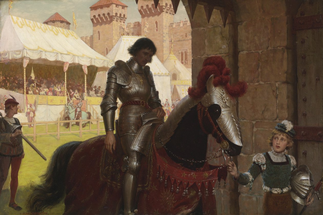 Legyőzték, 1884 alkotó: Edmund Blair Leighton