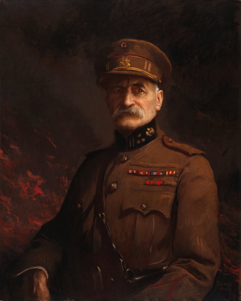 Georges Leman tábornok, Liege erődvárosának parancsnoka, 1919-1920. alkotó: Edmund Charles Tarbell