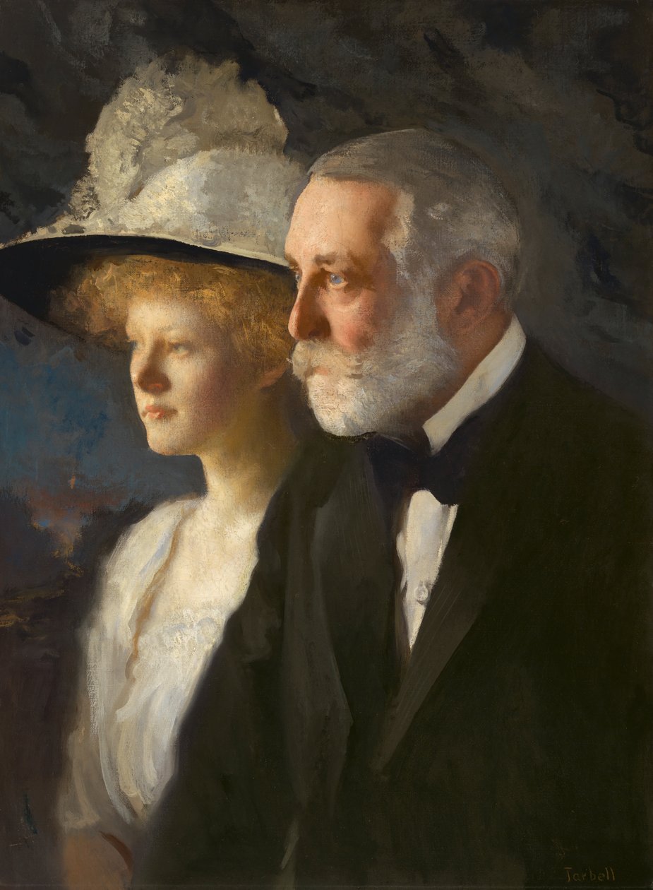 Henry Clay és Helen Frick, c. 1910. alkotó: Edmund Charles Tarbell