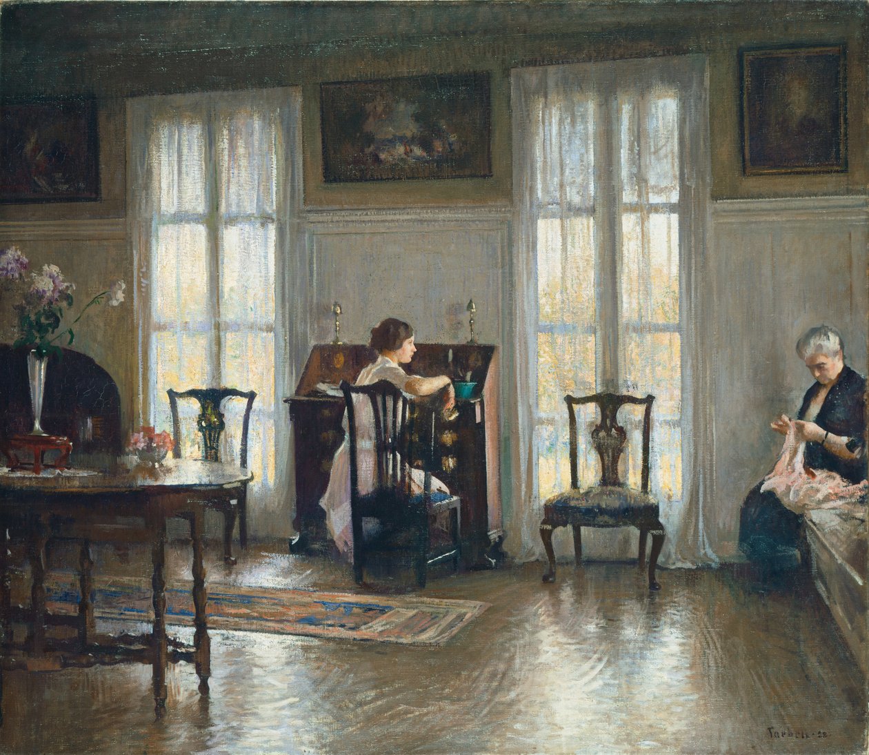  alkotó: Edmund Charles Tarbell