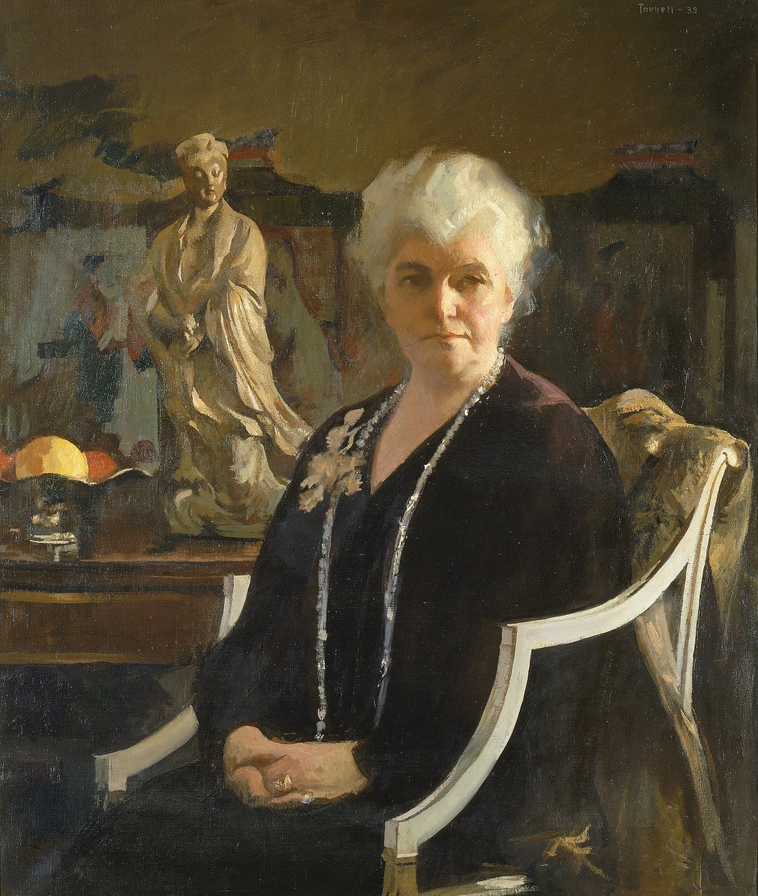 Mrs. Edmund C. Tarbell, 1933. alkotó: Edmund Charles Tarbell