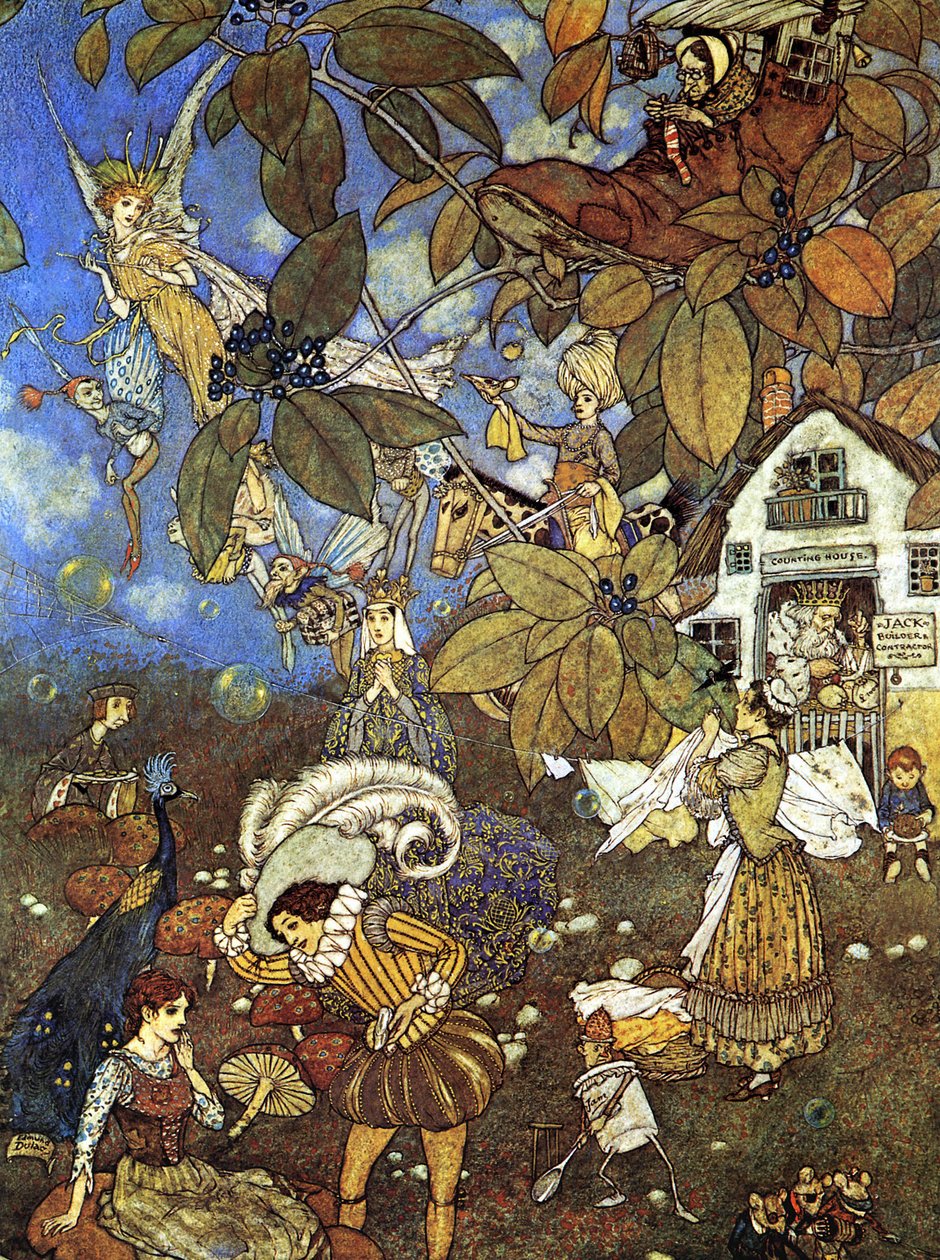 Híres karakterek a mesékből alkotó: Edmund Dulac