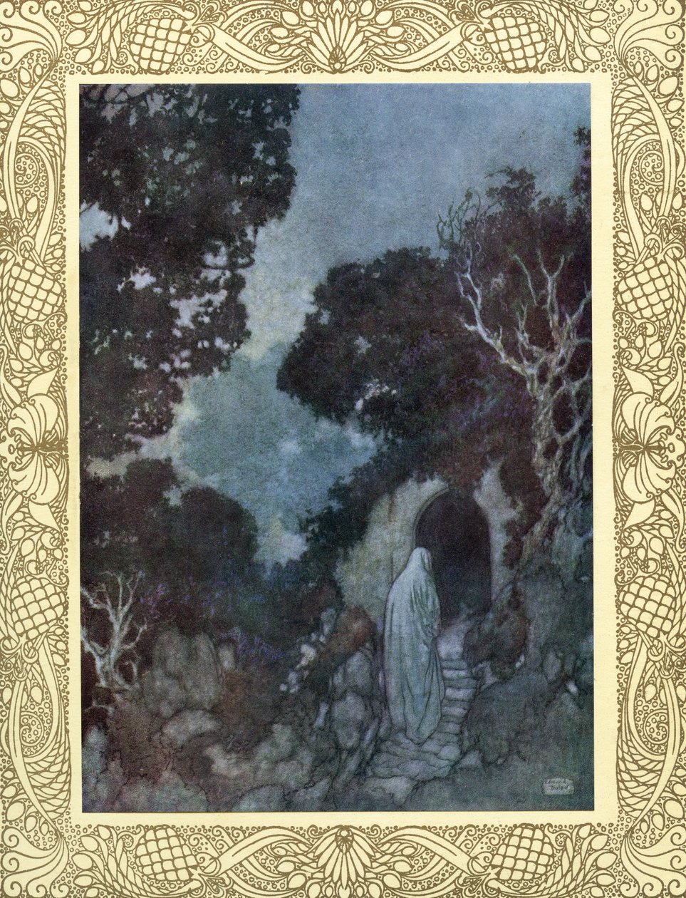 Omar Khayyam Rubaiyat-ja Edmund Dulac illusztrálásával alkotó: Edmund Dulac