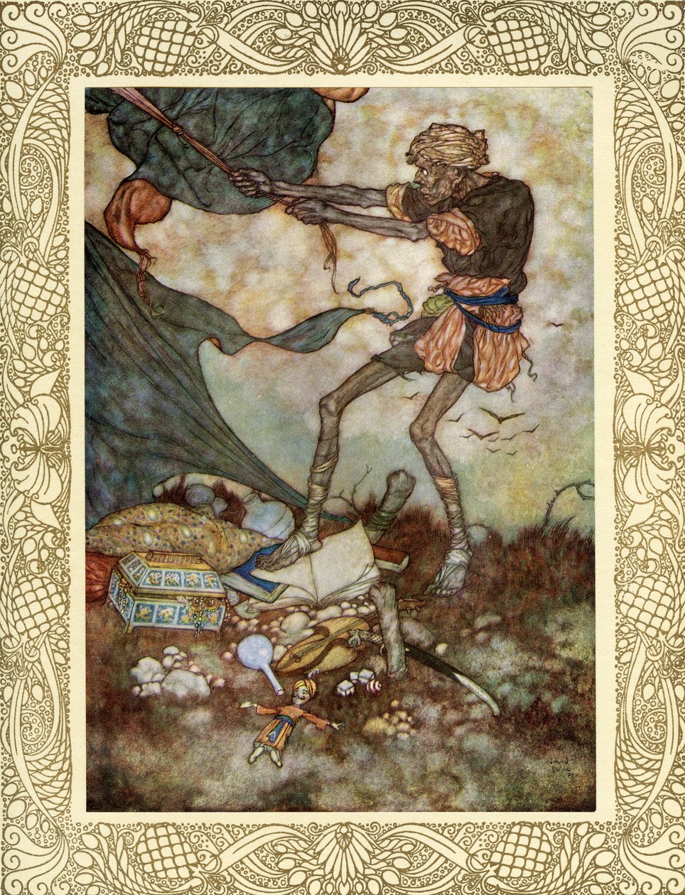 Omar Khayyam Rubaiyat-ja Edmund Dulac illusztrálásával alkotó: Edmund Dulac
